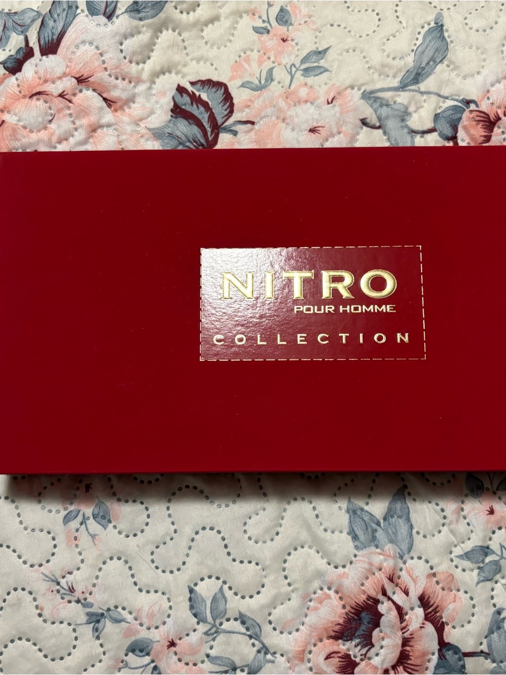 Etro Nitro Pour Homme Collection Gift Set - Red and Gold Accents